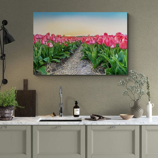 Tablou canvas - Gradina lalelelor