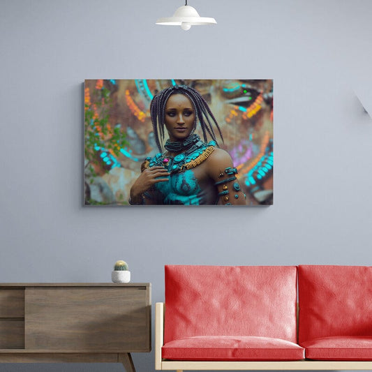 Tablou Canvas - Regina din Spatiu