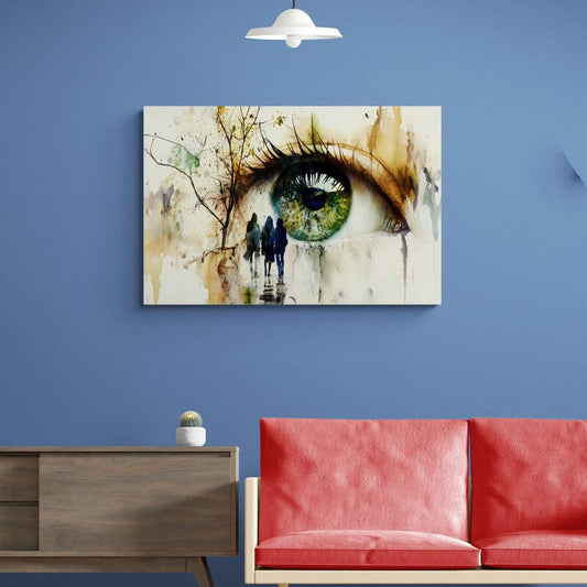 Tablou Canvas - Privirea de dincolo