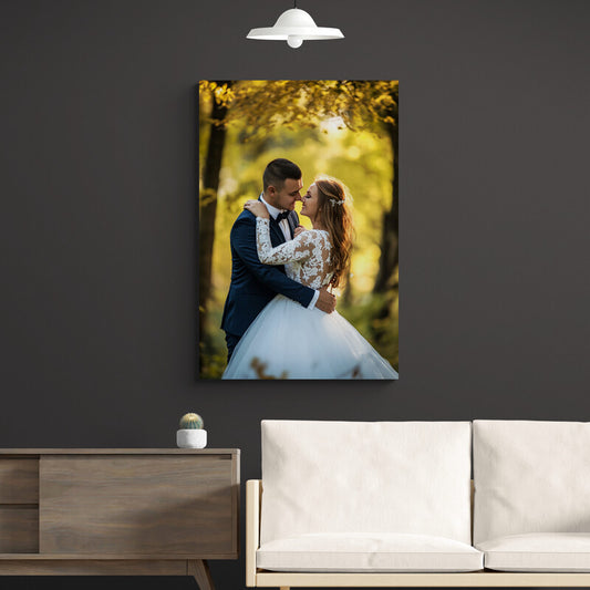 Tablou personalizat cu poza ta, tip portret