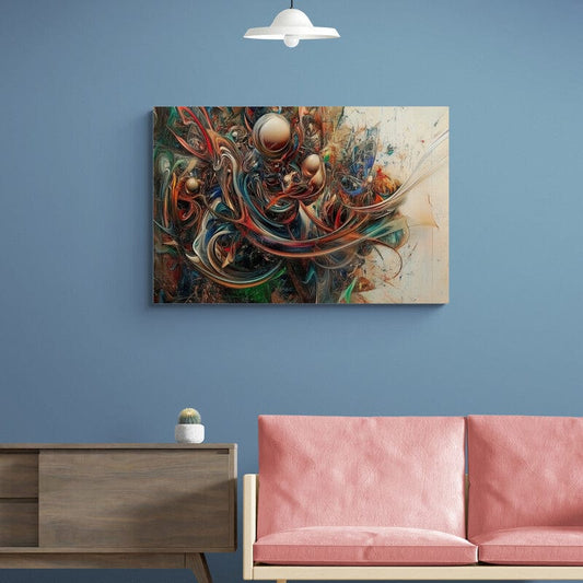 Tablou Canvas - Eleganta Abstracta 3D