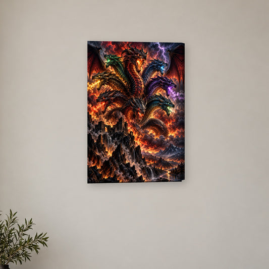 Tablou decorativ - Balaurul din Munti pe perete, in camera - Zibo.ro