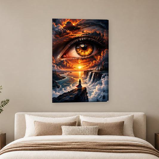 Tablou decorativ - Calatoarea din Nori pe perete, in camera - Zibo.ro