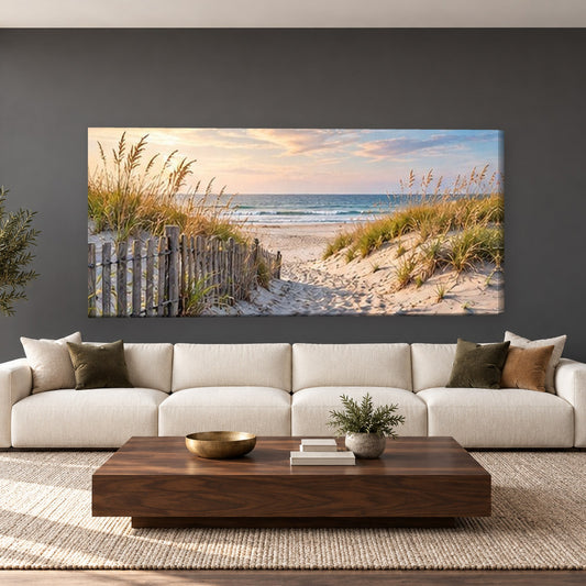 Tablou decorativ - Carare prin dune pe perete, in camera - Zibo.ro