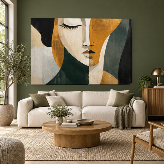 Tablou decorativ - Chip Modern pe perete, in camera - Zibo.ro