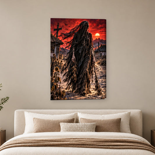 Tablou decorativ - Ciuma pe perete, in camera - Zibo.ro
