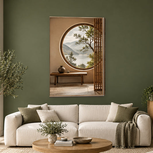 Tablou decorativ - Intre lumi pe perete, in camera - Zibo.ro