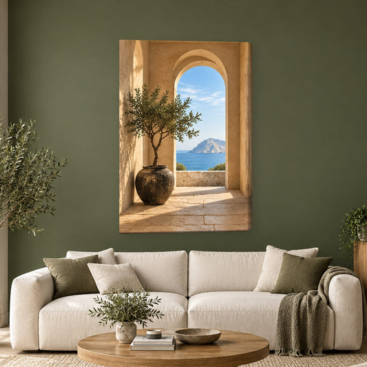 Tablou decorativ - Liniste la mare pe perete, in camera - Zibo.ro