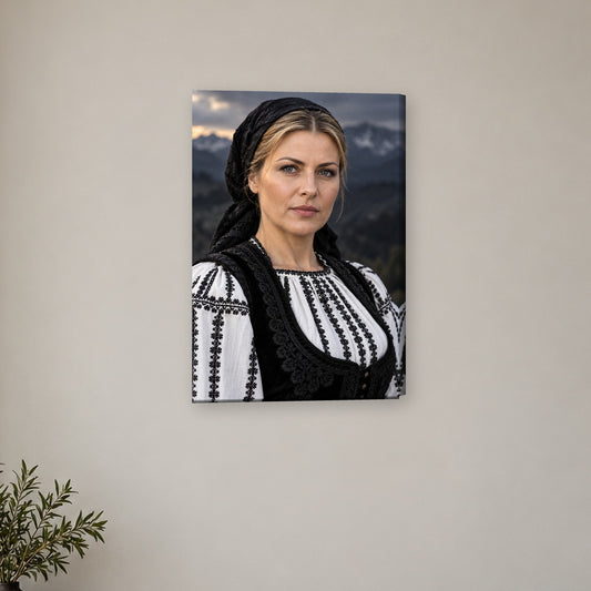 Tablou decorativ - Naframa rosie cu maci pe perete, in camera - Zibo.ro