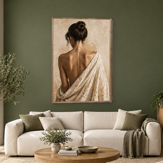 Tablou decorativ - Natura umana pe perete, in camera - Zibo.ro