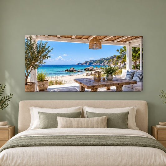 Tablou decorativ - Pergola de vara pe perete, in camera - Zibo.ro