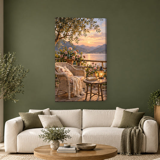 Tablou decorativ - Seri de vara pe perete, in camera - Zibo.ro