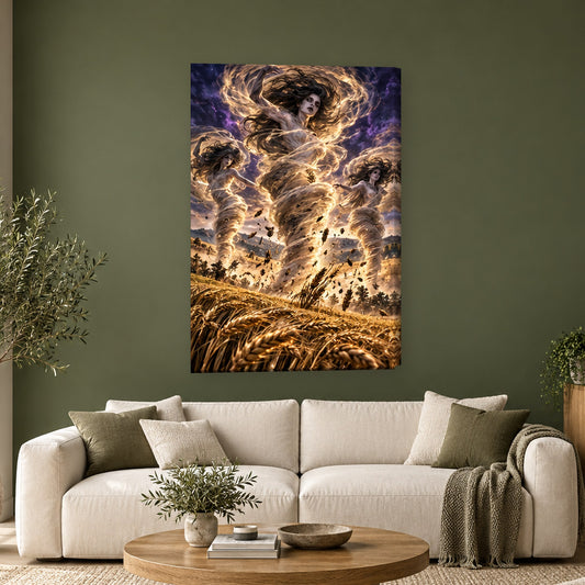 Tablou decorativ - Vantoasele pe perete, in camera - Zibo.ro