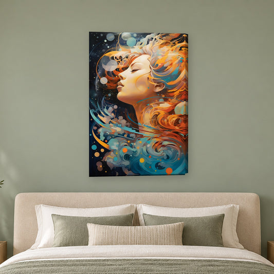 Tablou decorativ - Visatoarea cosmica pe perete, in camera - Zibo.ro