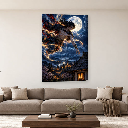 Tablou decorativ - Zburatorul pe perete, in camera - Zibo.ro