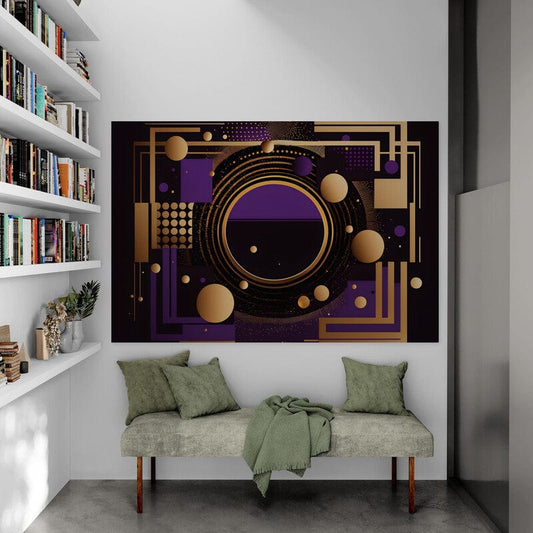 Tapet textil 1,5 X 2,2 m "Abstract violet"