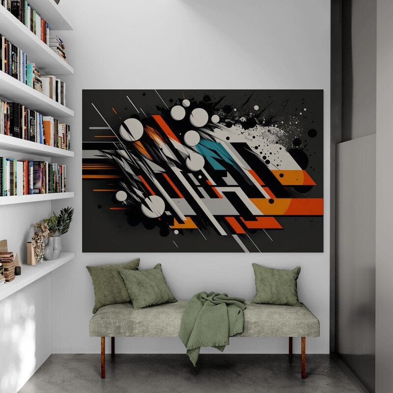 Tapet textil 1,5 X 2,2 m "Arta geometrica"