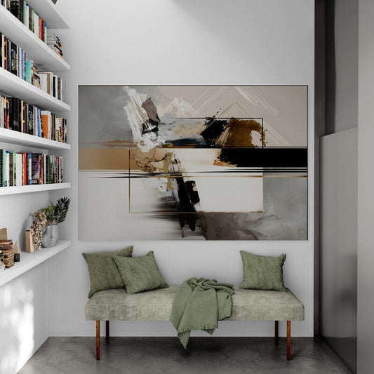 Tapet textil 1,5 X 2,2 m "Monochromatic gold"