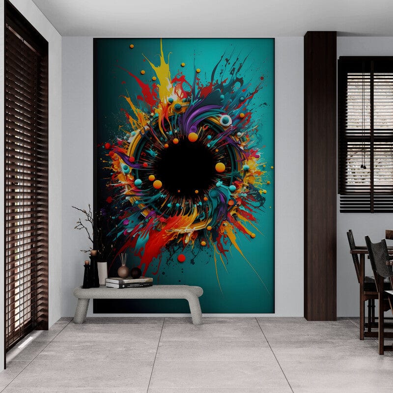 Tapet textil 1,5 X 2 m "Explozie de culori"