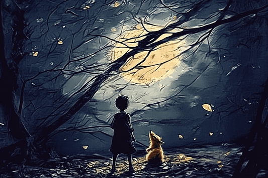 Tablou Canvas - Pierduti in Padure