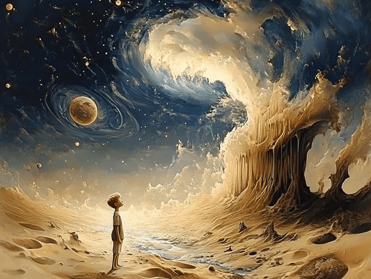 Tablou Canvas - Pierdut in Desert