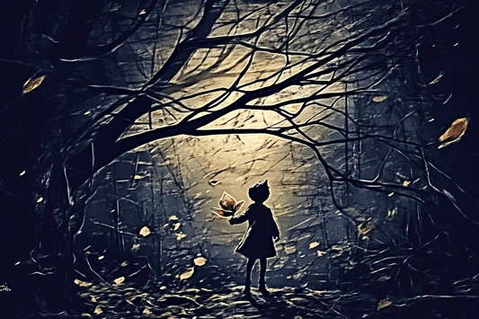 Tablou Canvas - Pierdut in Noapte