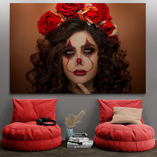 Tablou Canvas - Clovn Spectaculos