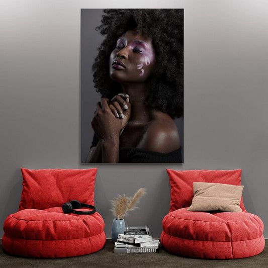 Tablou Canvas - Africana in Ruga