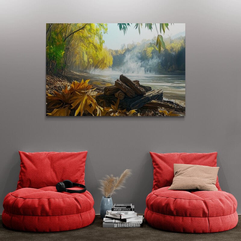 Tablou Canvas - Pe Malul Raului