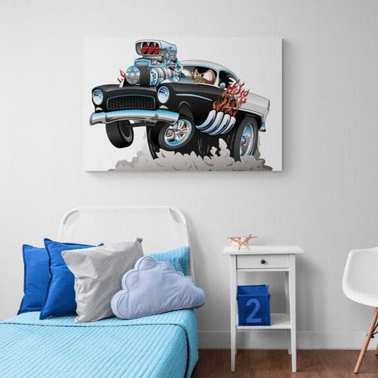 Tablou canvas - Ariciul sofer - Cameradevis.ro