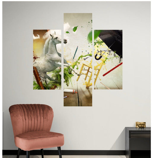 Tablou canvas - Cal abstract - Zibo.ro