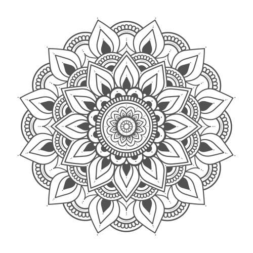 Tablou Canvas - Floare geometrica - Cameradevis.ro