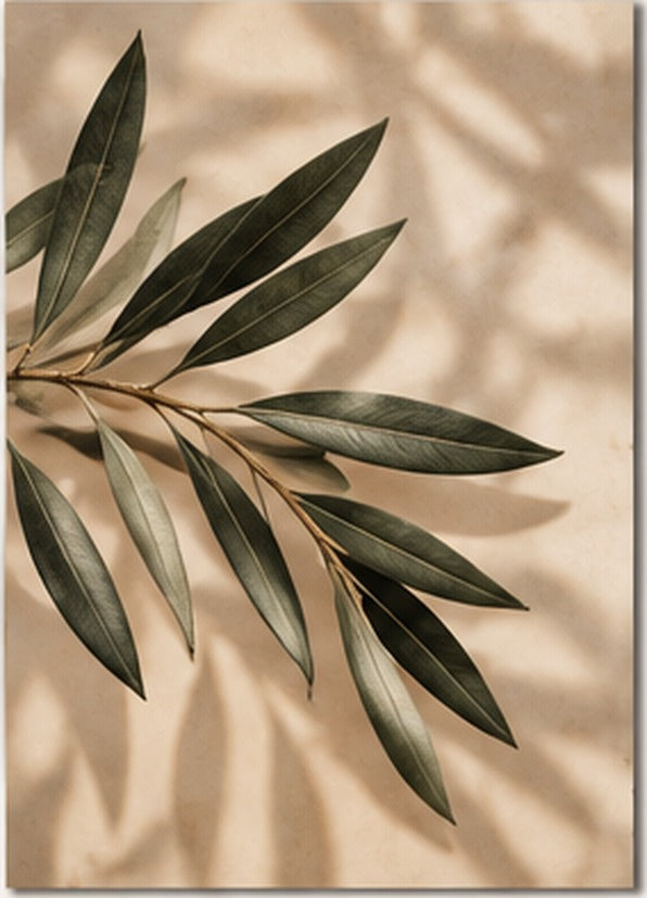 Tablou decorativ - Frunze de maslin