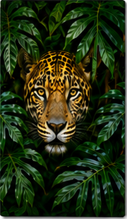 Tablou decorativ Inima Junglei