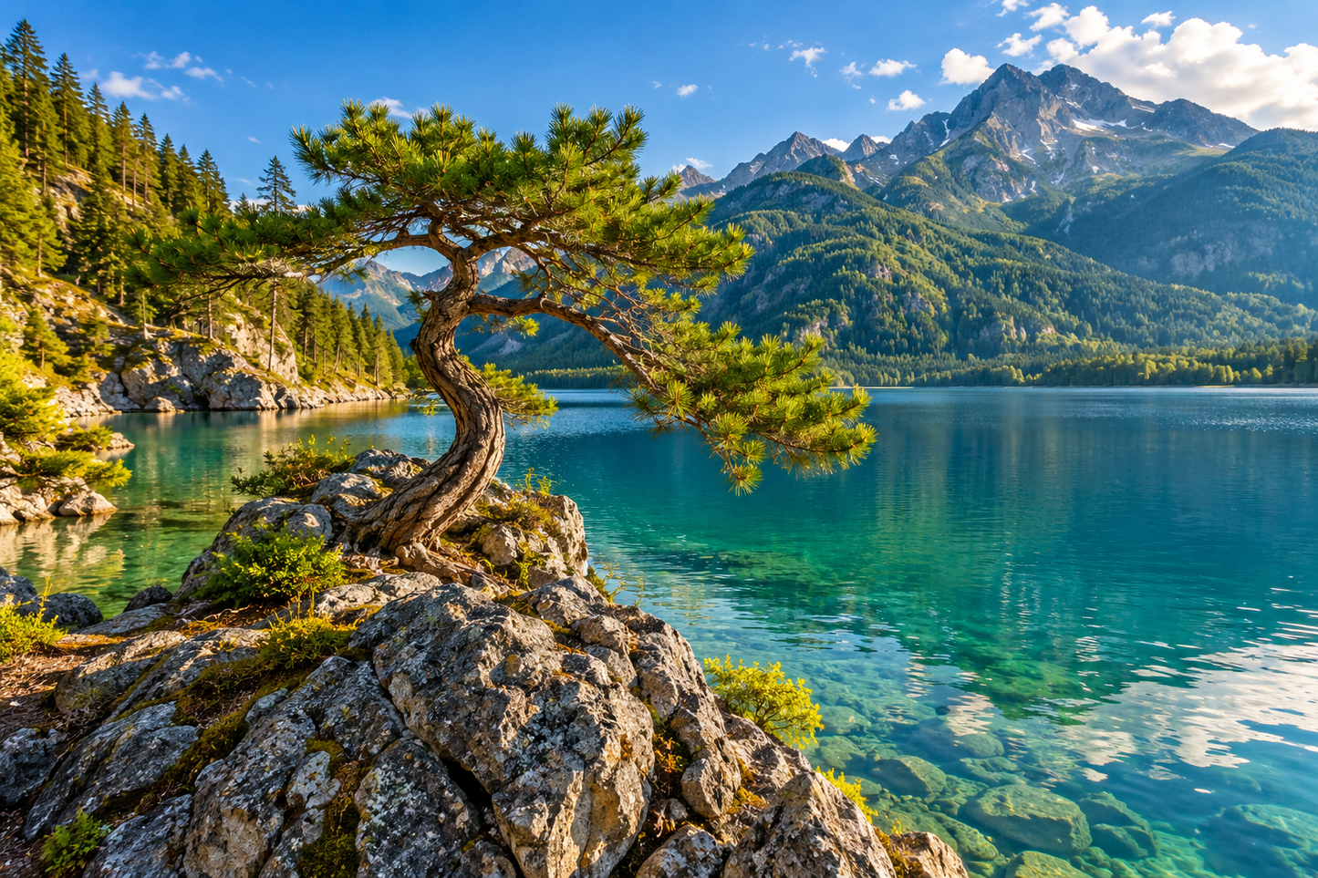 Tablou decorativ - Pinul Rasucit de la Lacul Turcoaz