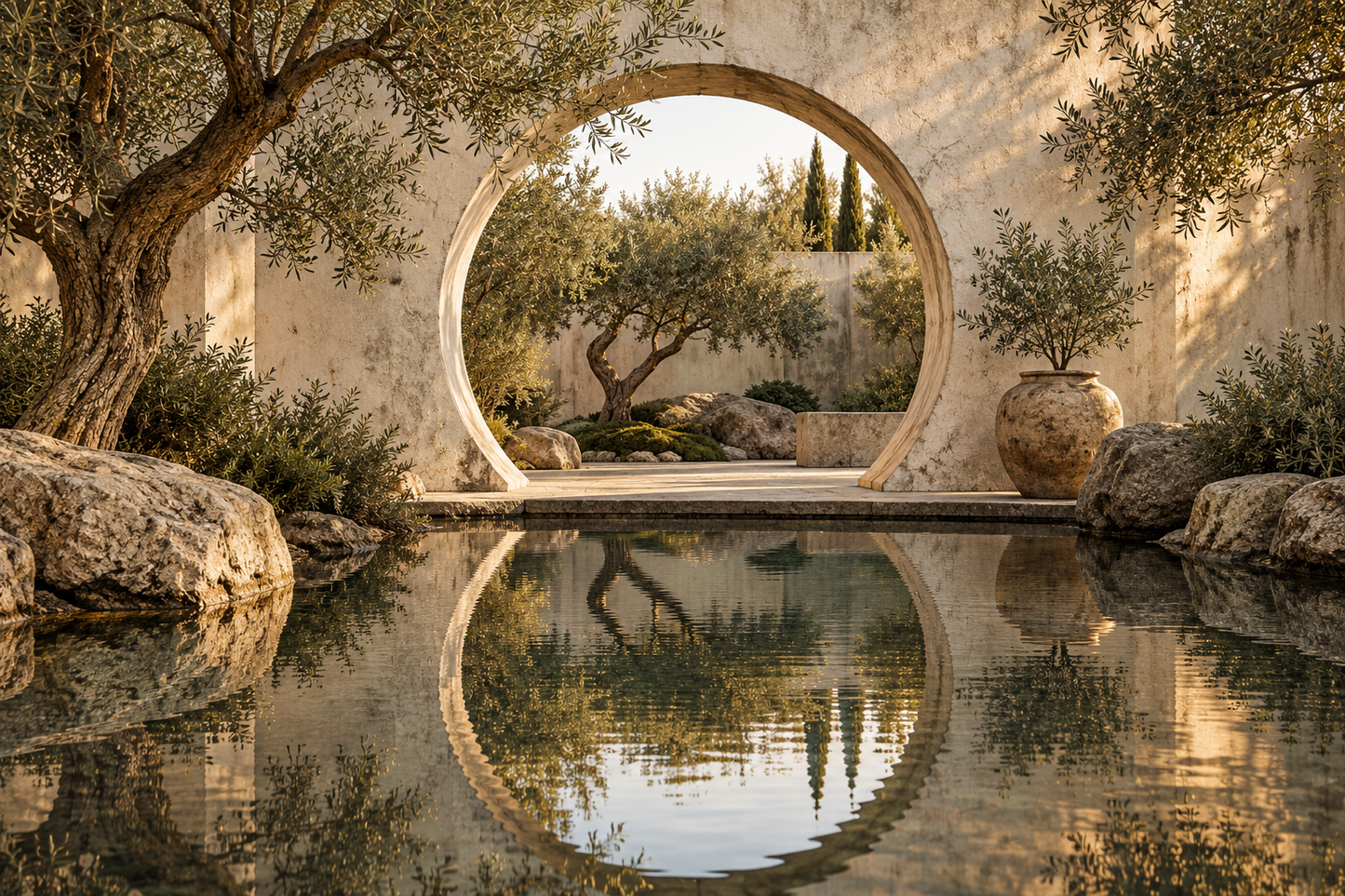 Tablou decorativ - Poarta Lunii Oglindita