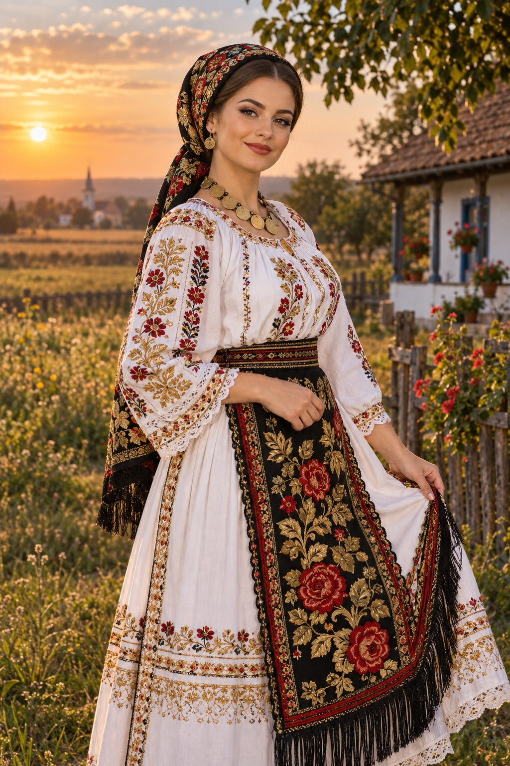 Tablou decorativ - Poarta satului