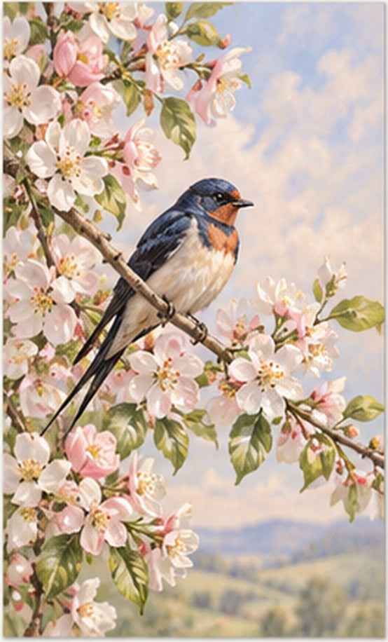 Tablou decorativ - Randunica primaverii