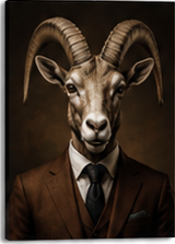 Tablou decorativ Tapul in Costum Maro