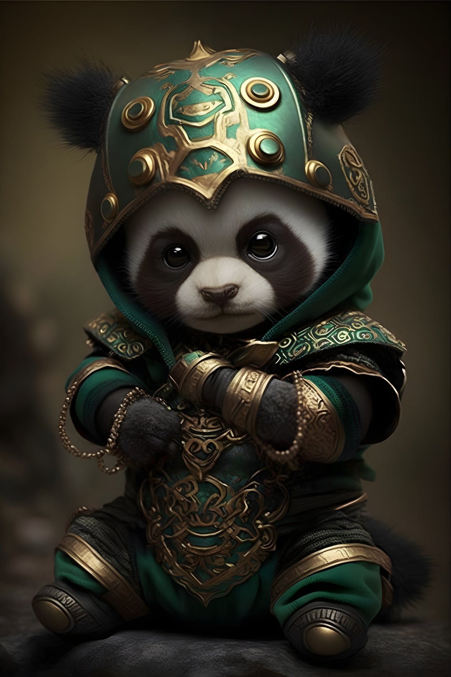 Tablou decorativ - Panda de Jad