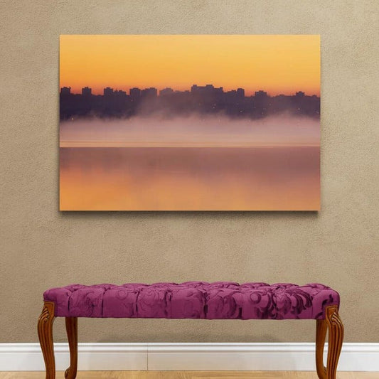 Tablou canvas romanesc - Orașul din întuneric !!! - Cameradevis.ro