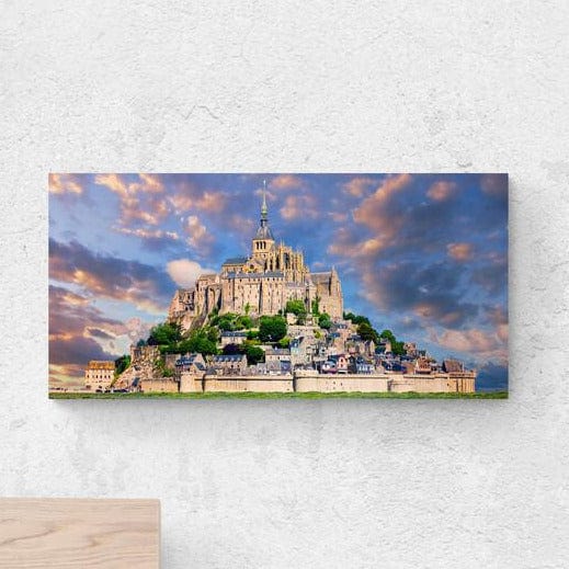 Tablou Canvas - Muntele Saint Michel Franta - Zibo.ro