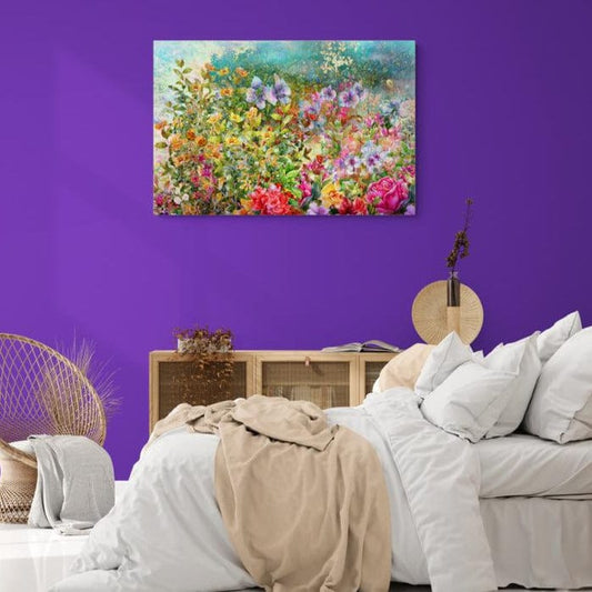 Tablou canvas - Pictura -flori - Cameradevis.ro