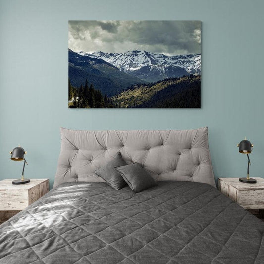 Tablou canvas romanesc - Creste inzapezite - Cameradevis.ro Cameradevis.ro