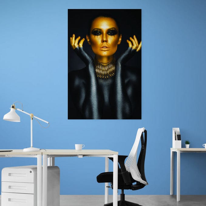 Tablou canvas - Gold&Black - Cameradevis.ro Cameradevis.ro