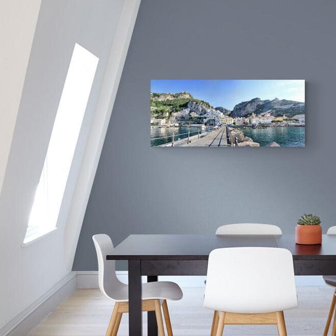 Tablou Canvas - Vedere Amalfi Italia - Zibo.ro
