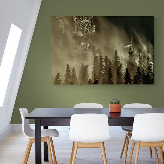 Tablou canvas romanesc - Natură și tehnologii la Cozia - Cameradevis.ro