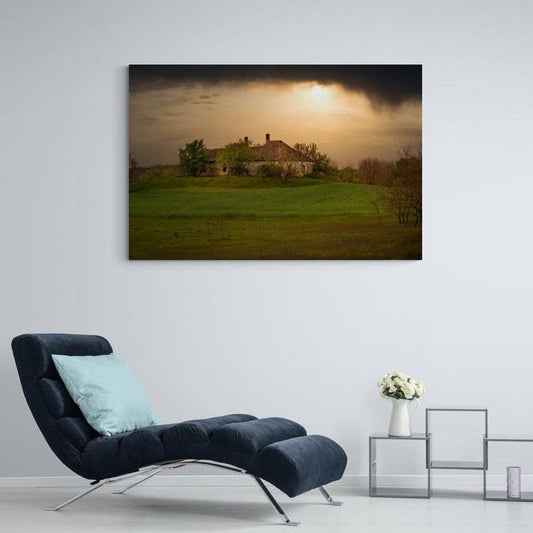 Tablou canvas romanesc - Casa magica - Cameradevis.ro