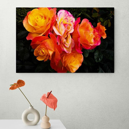 Tablou canvas romanesc - Trandafiri - Cameradevis.ro