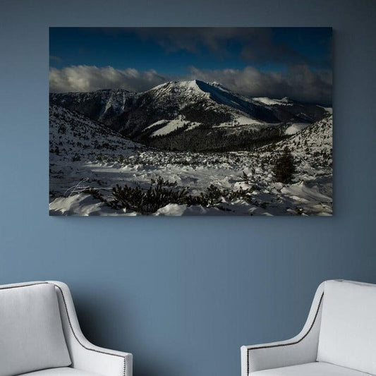 Tablou canvas romanesc - Din departari si zari albastre - Cameradevis.ro Cameradevis.ro